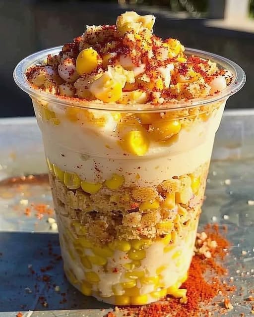 Creamy Mexican Street Corn Cup