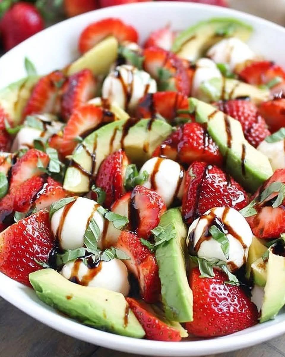 Avocado Strawberry Salad