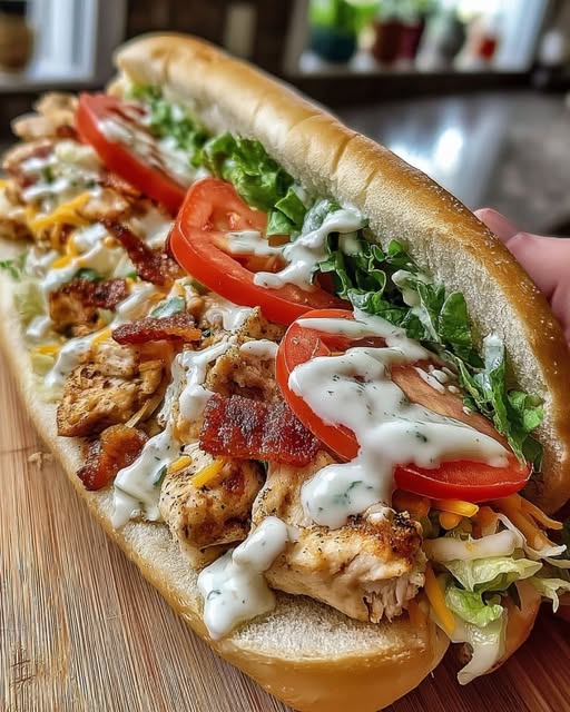 Chicken Bacon Ranch Sub