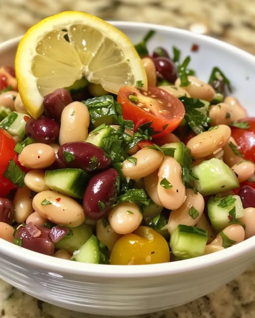Greek Bean Salad