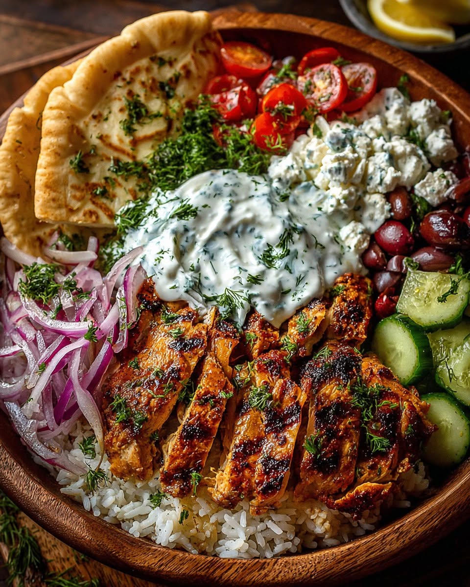 Garlic-Butter-Gyros-Kebab-Bowls