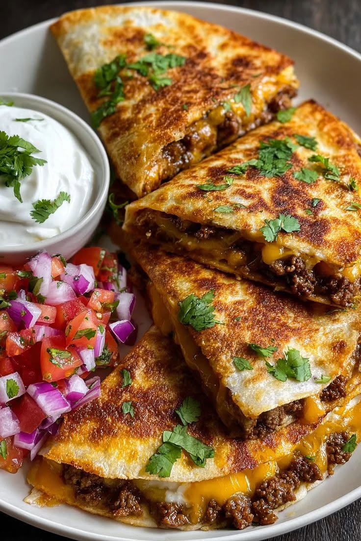 Crispy-Mexican-Smashburger-Quesadillas