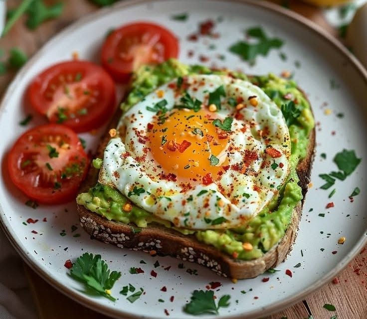 Avocado Egg Toast