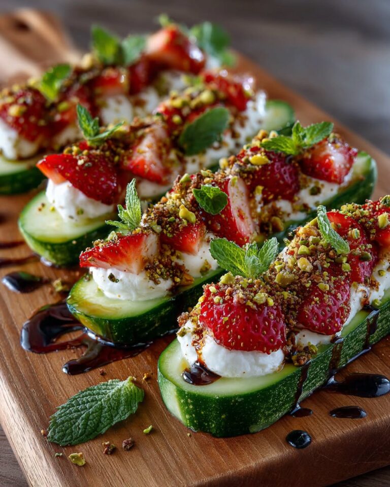 strawberry-burrata-cucumber-boats-with-pistachio-crunch