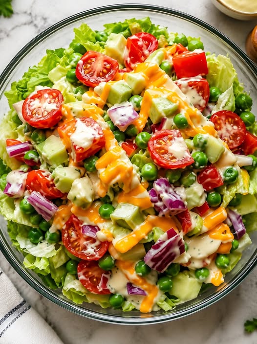 Iceberg Lettuce Salad