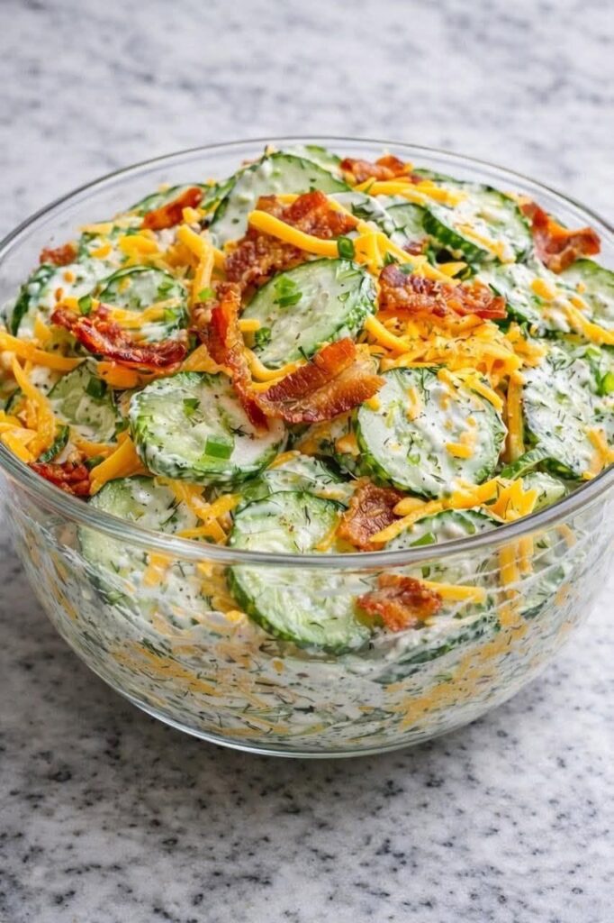 Cucumber Ranch Crack Salad