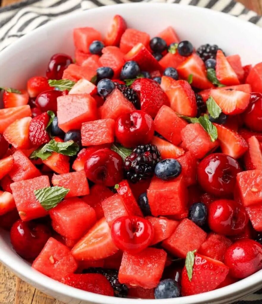 watermelon-fruit-summer-salad