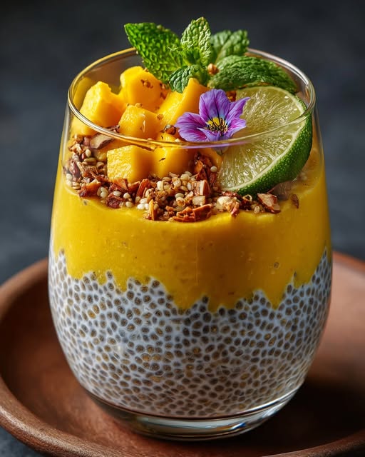 Mango Chia Pudding