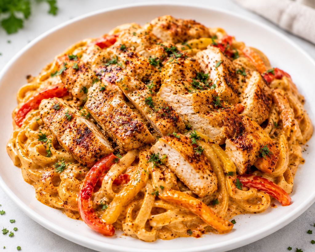Creamy Cajun Chicken Pasta