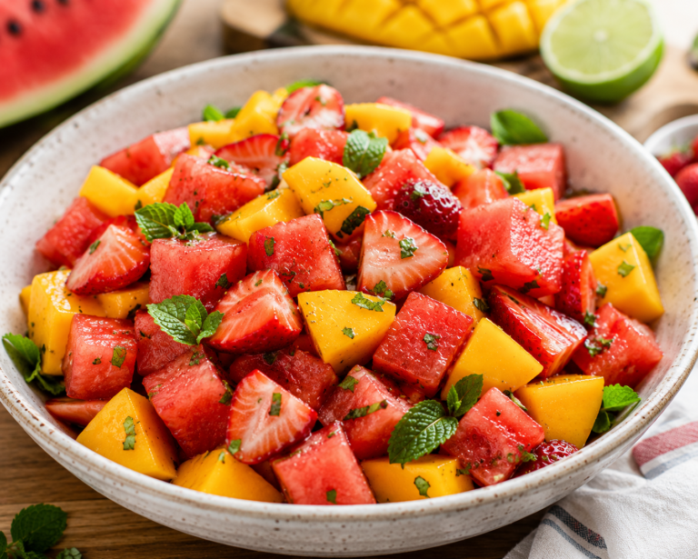 easy-watermelon-mango-strawberry-salad