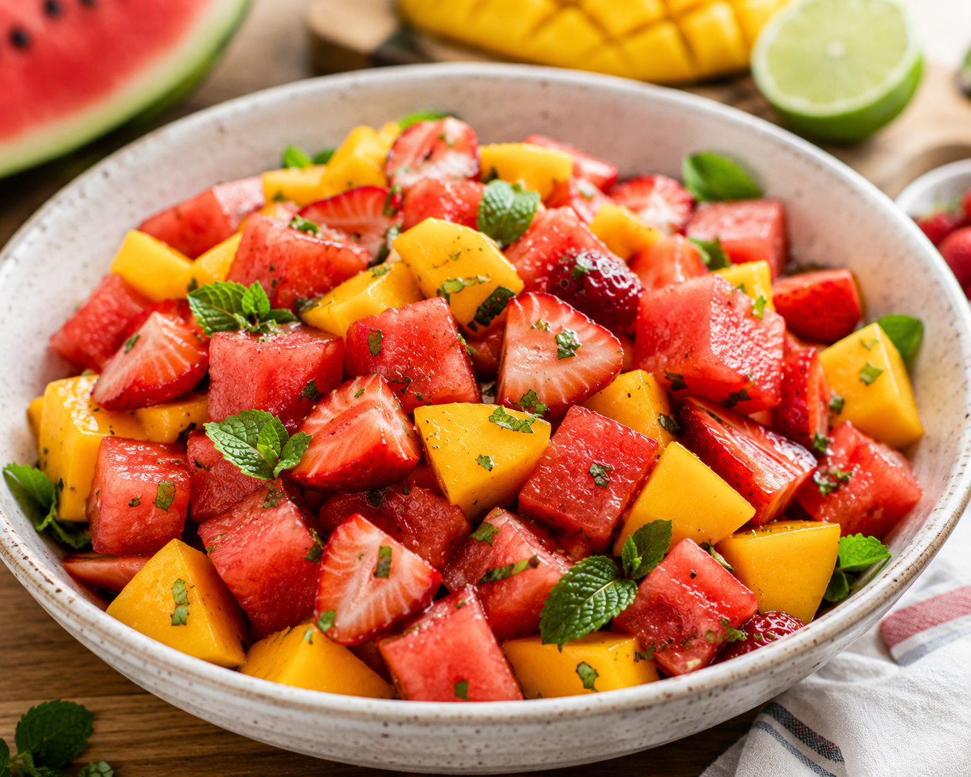 easy-watermelon-mango-strawberry-salad