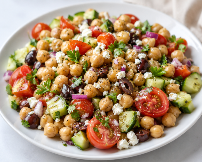 Mediterranean Chickpea Salad