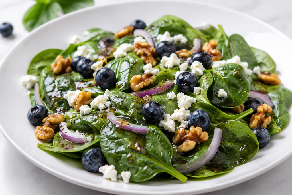 Spinach Blueberry Salad