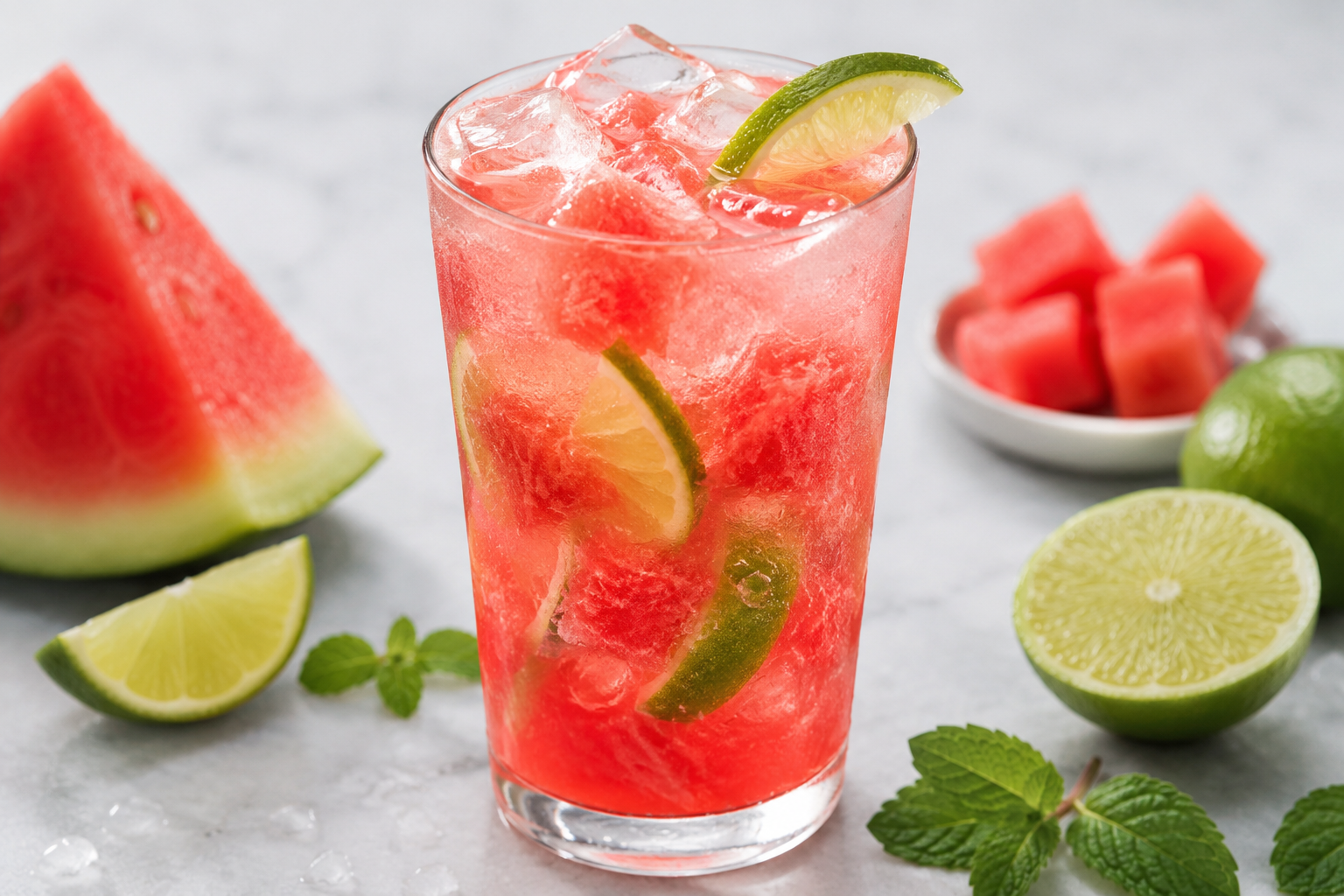 Watermelon Lime Refresher